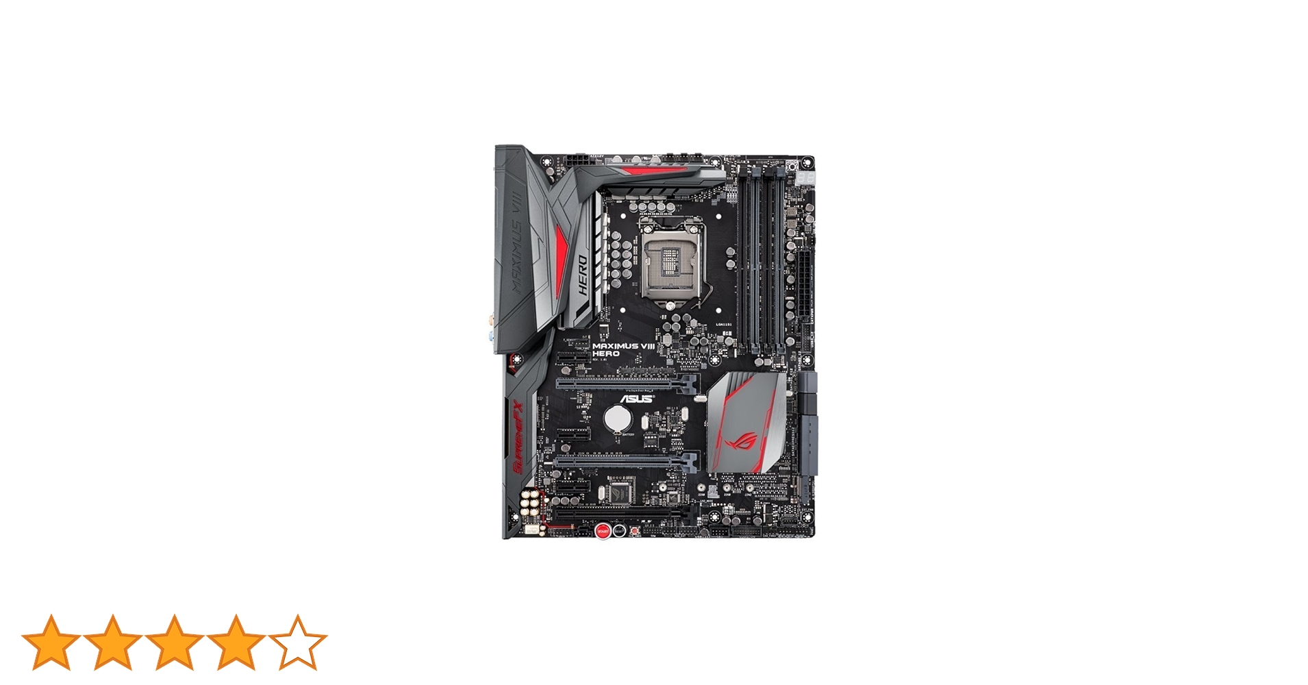 ASUS ROG Maximus VIII Hero LGA1151 DDR4 M.2 SATA 6Gb/s USB 3.1